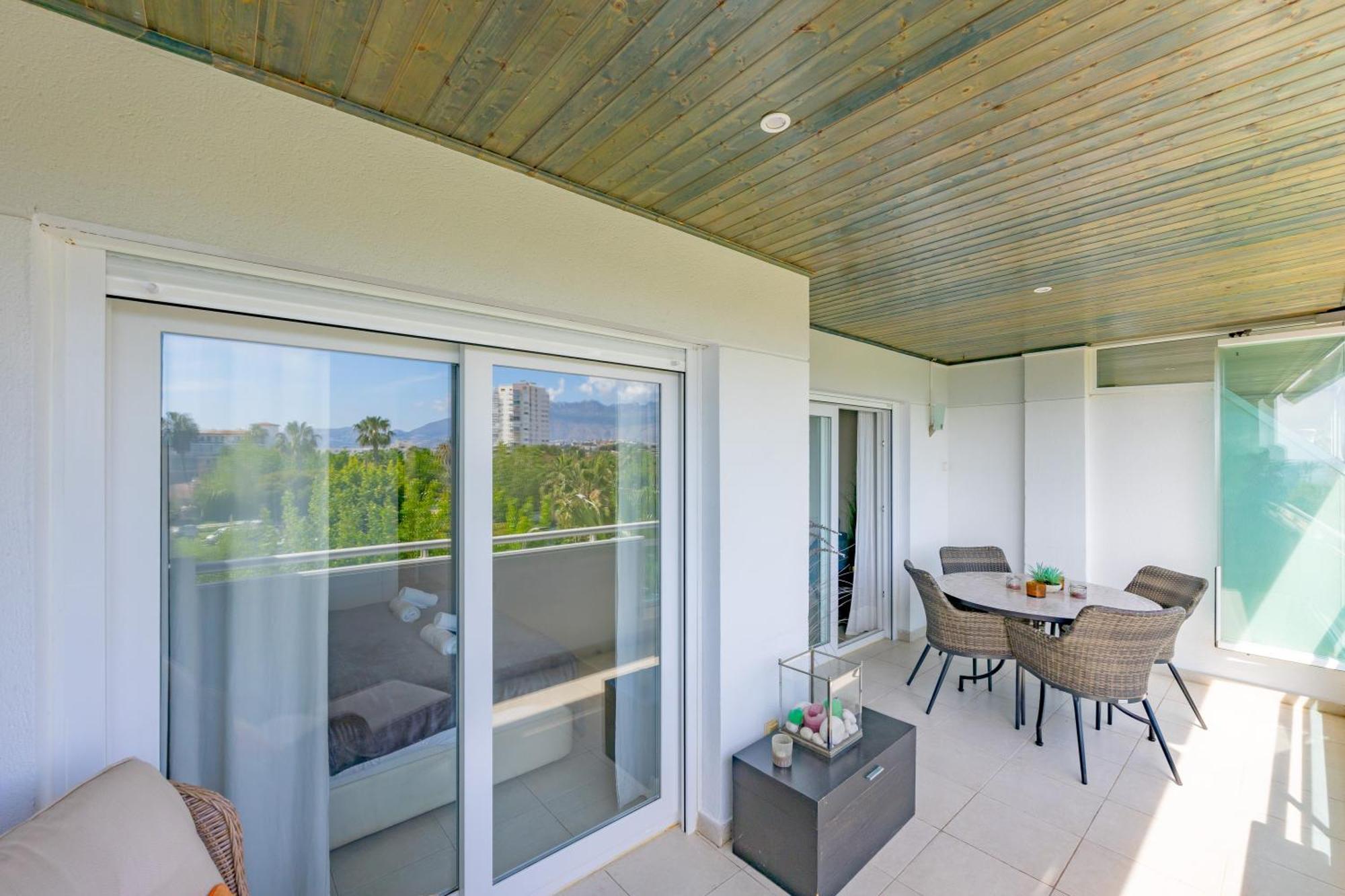 阿尔比尔Finalbir Mimar- Vistas Al Mar-Sea View- Parking公寓 外观 照片